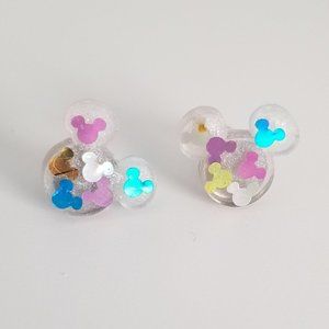 Mickey Confetti Earrings